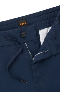 Heren broek blauw