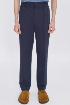 Heren broek blauw
