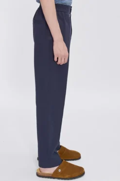 Heren broek blauw