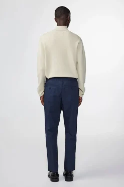 Heren broek blauw