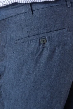 Heren broek blauw