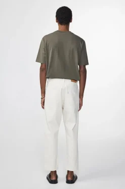 Heren broek ecru