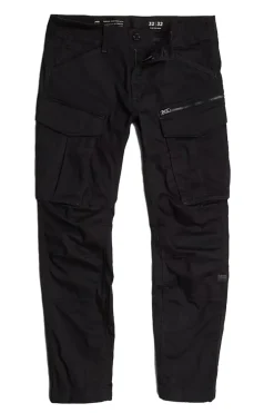Heren cargo zwart