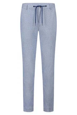 Heren chino blauw