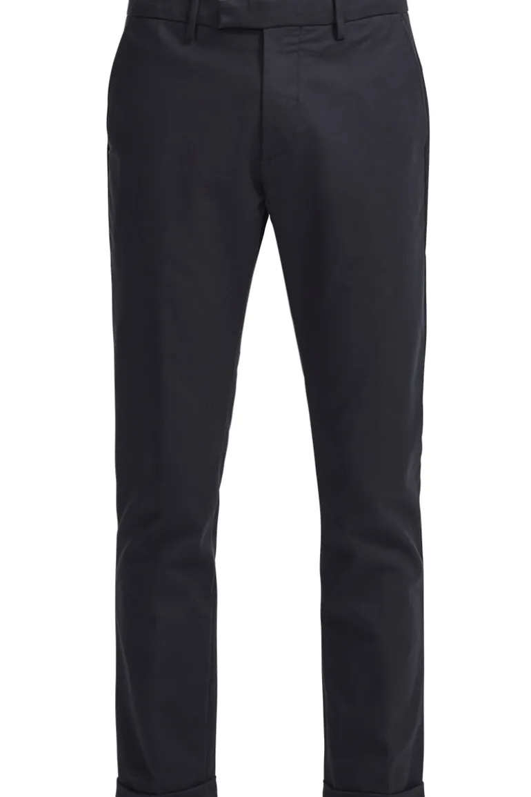 Heren chino blauw