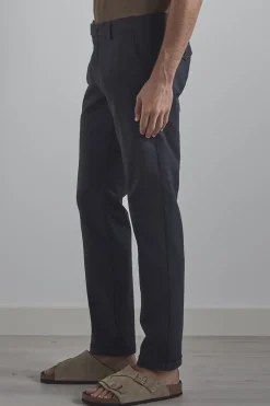 Heren chino blauw
