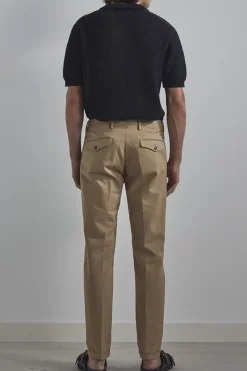 Heren chino bruin