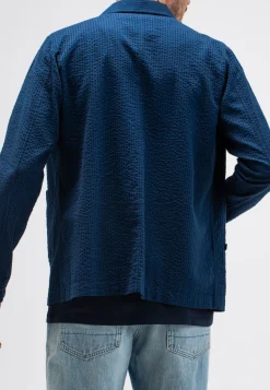 Heren colbert blauw