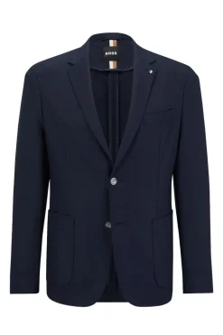 Heren colbert blauw