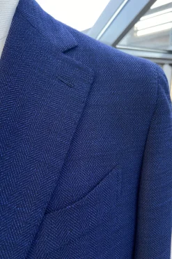 Heren colbert blauw