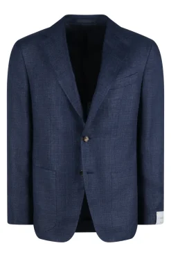Heren colbert blauw