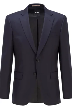 Heren colbert blauw