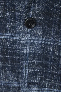 Heren colbert blauw