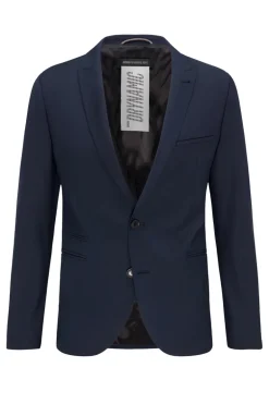 Heren colbert blauw