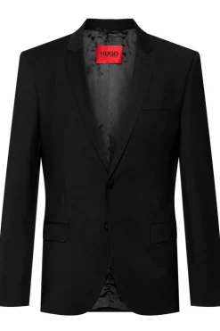 Heren colbert zwart