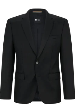 Heren colbert zwart