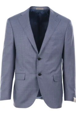 Heren 2-delig kostuum blauw