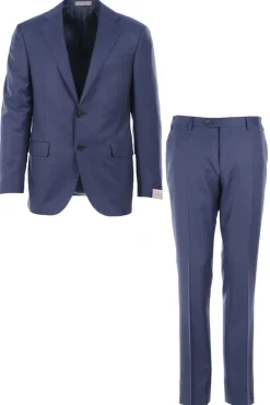 Heren 2-delig kostuum blauw