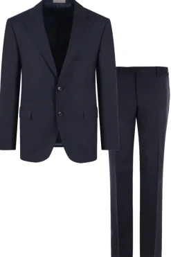 Heren 2-delig kostuum blauw