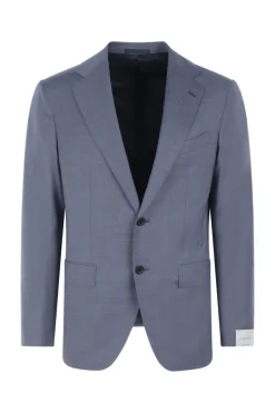 Heren 2-delig kostuum blauw