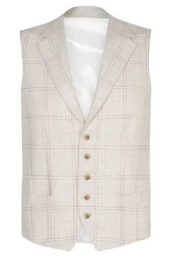 Heren gilet bruin