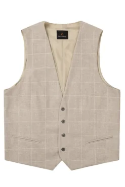 Heren gilet bruin