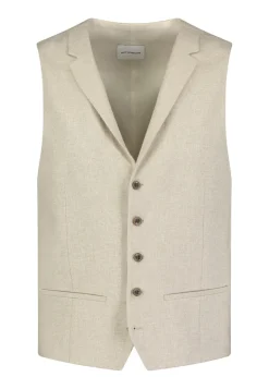 Heren gilet bruin