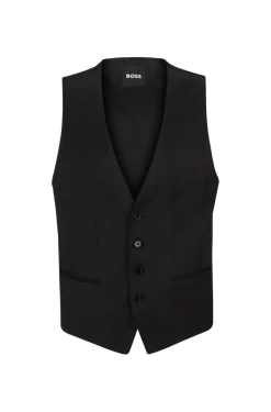 Heren gilet zwart