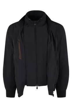 Heren jas blauw