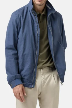 Heren jas blauw