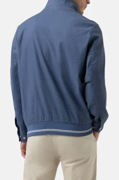 Heren jas blauw