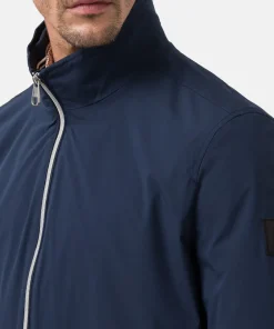 Heren jas blauw