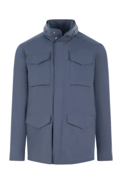 Heren jas blauw