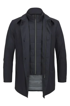 Heren jas blauw