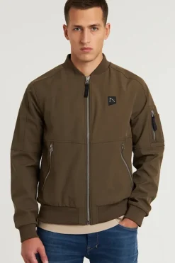 Heren jas bruin