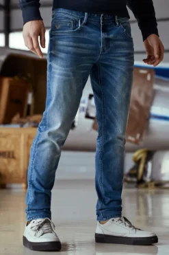 Heren jeans blauw