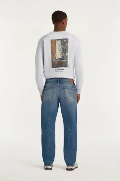 Heren jeans blauw