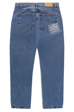 Heren jeans blauw