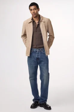 Heren jeans blauw