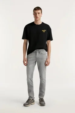 Heren jeans grijs