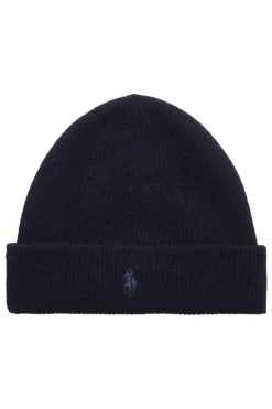 Heren muts blauw