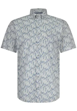 Heren overhemd km casual ecru