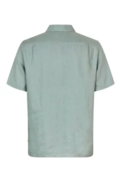 Heren overhemd km casual groen