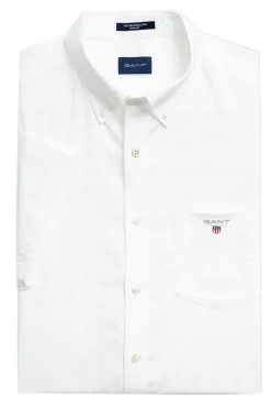 Heren overhemd km casual wit
