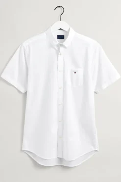 Heren overhemd km casual wit