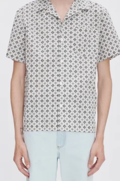 Heren overhemd km casual ecru