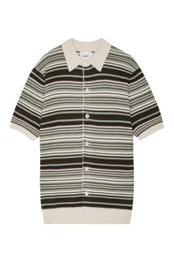 Heren overhemd km casual groen