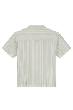 Heren overhemd km casual bruin