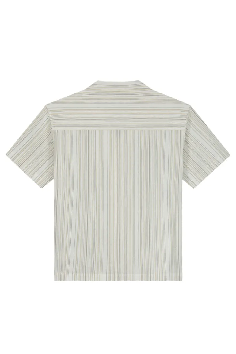 Heren overhemd km casual bruin