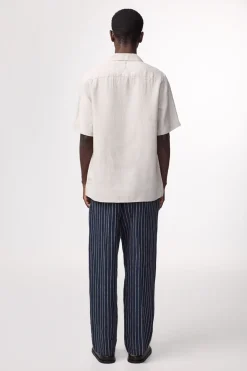 Heren overhemd km casual ecru